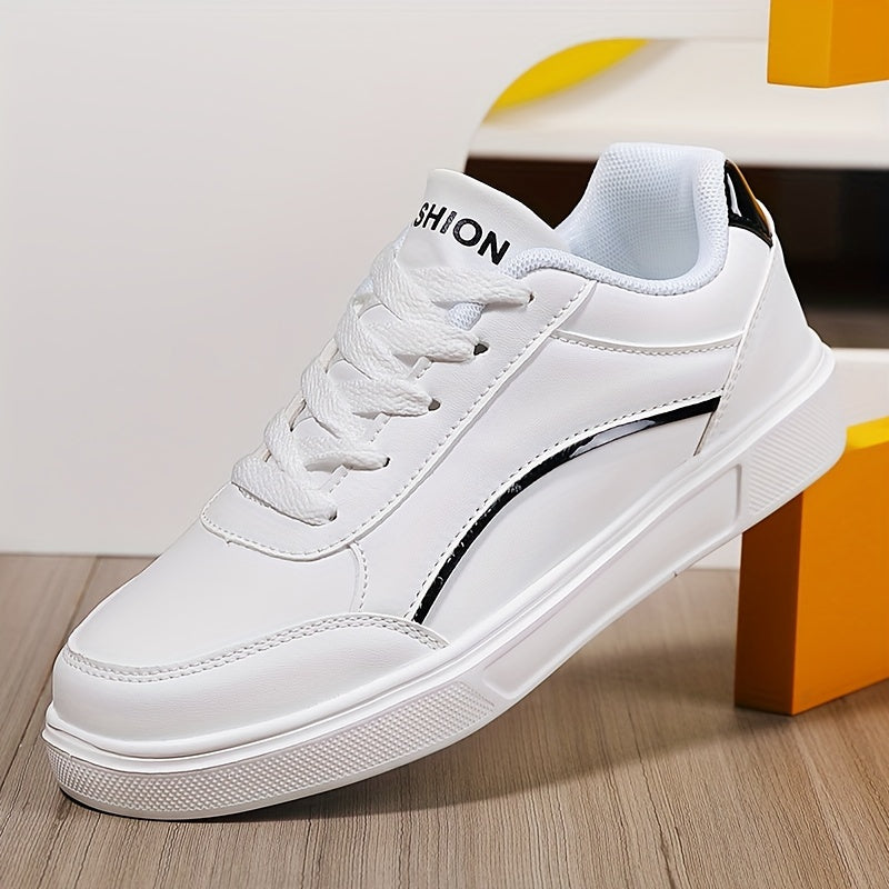 Weiße Low-Top-Sneaker - Lena