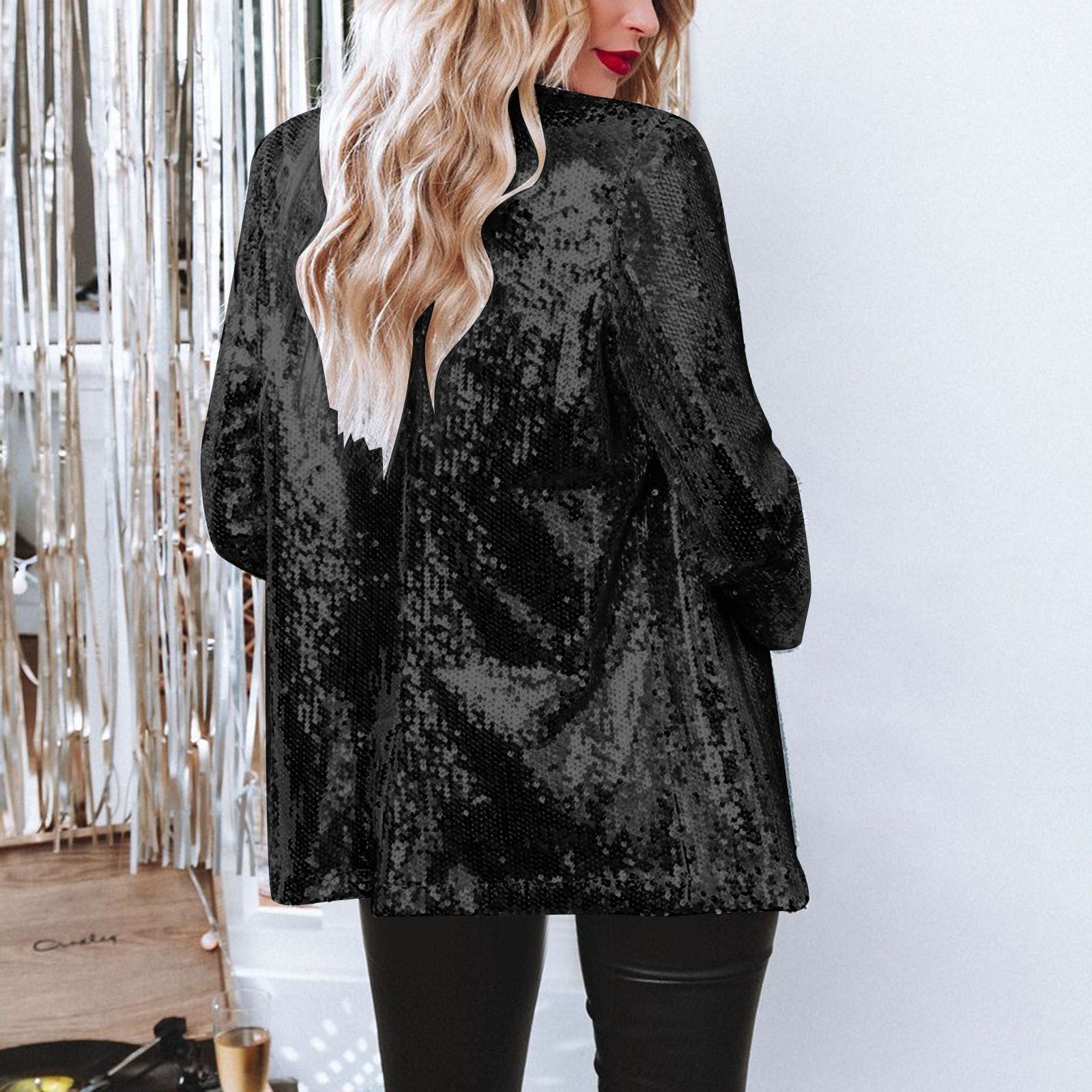 Glitzernder Damen Blazer für elegante Anlässe – Isabella