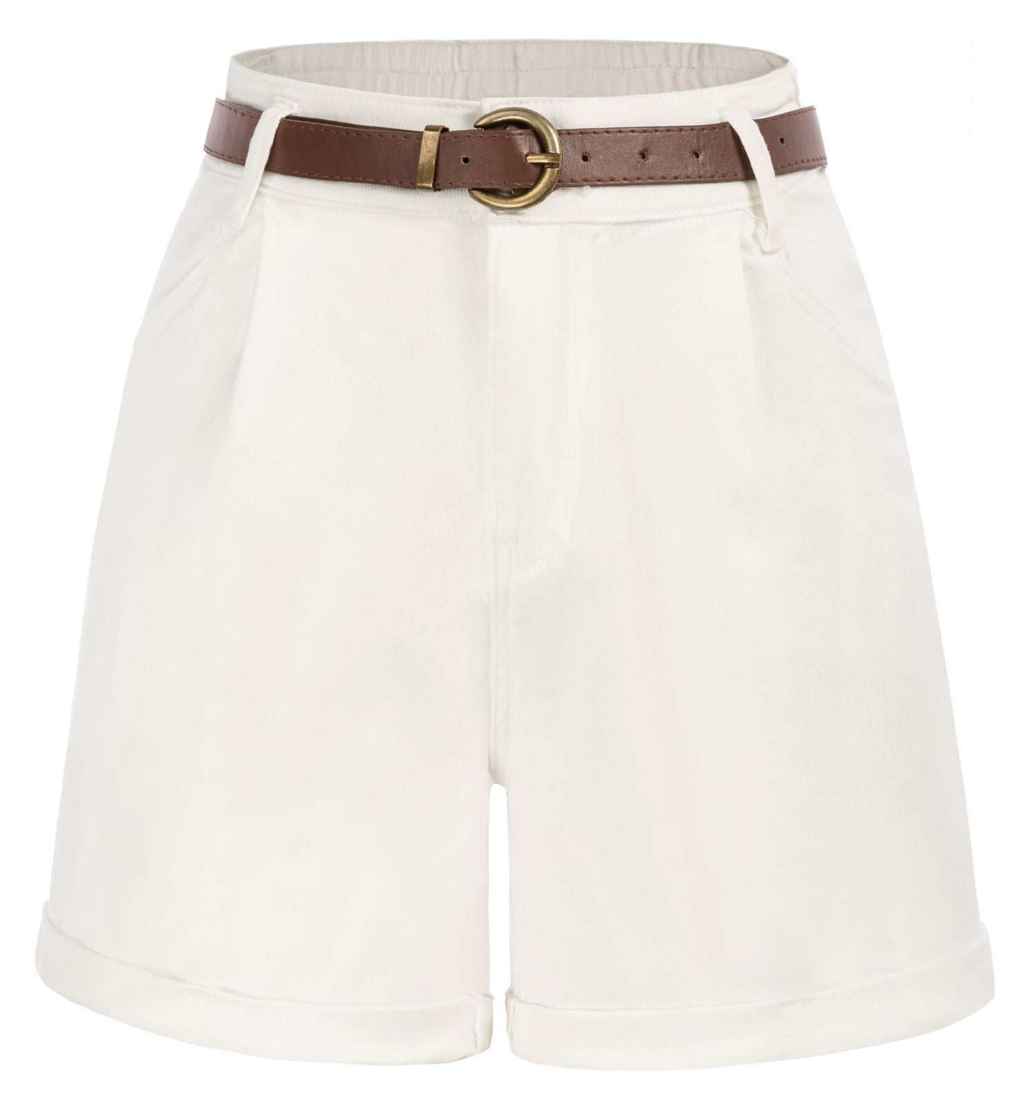 Retro Charme: 'Verde' Shorts in Vintage-Grün