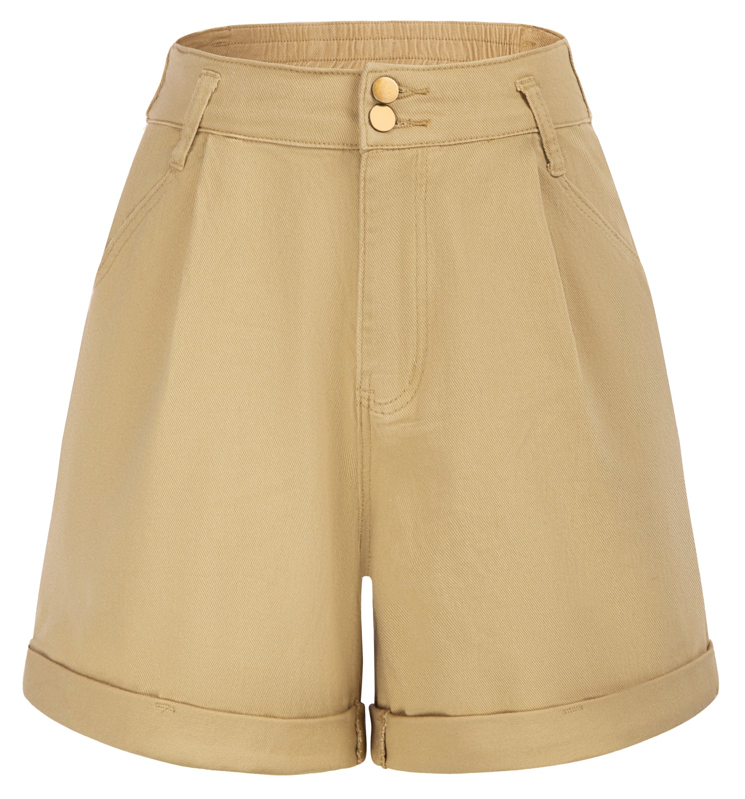 Retro Charme: 'Verde' Shorts in Vintage-Grün