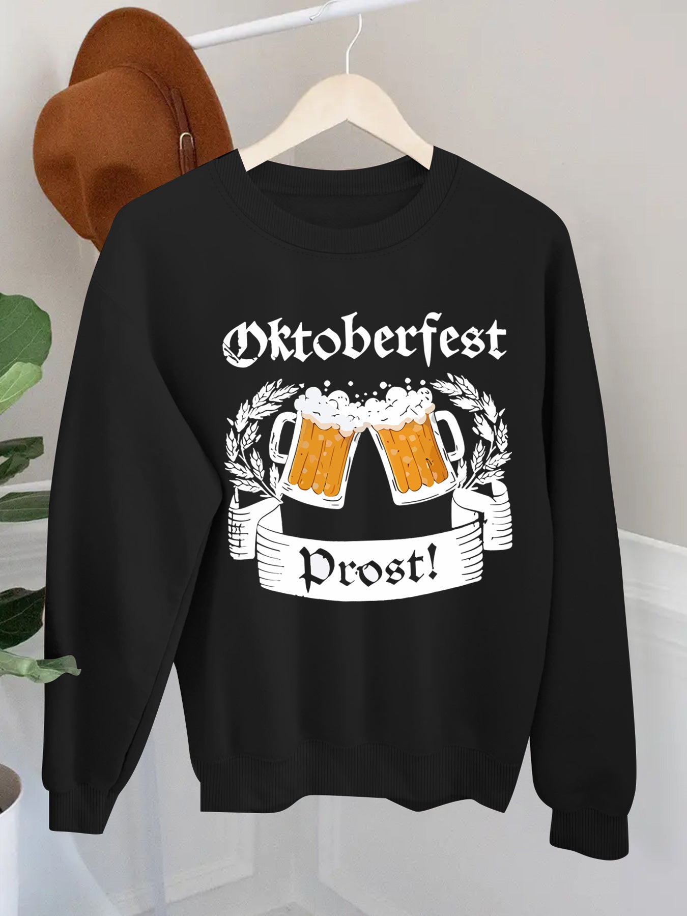 Oktoberfest Sweatshirt mit Prost-Aufdruck - Unisex