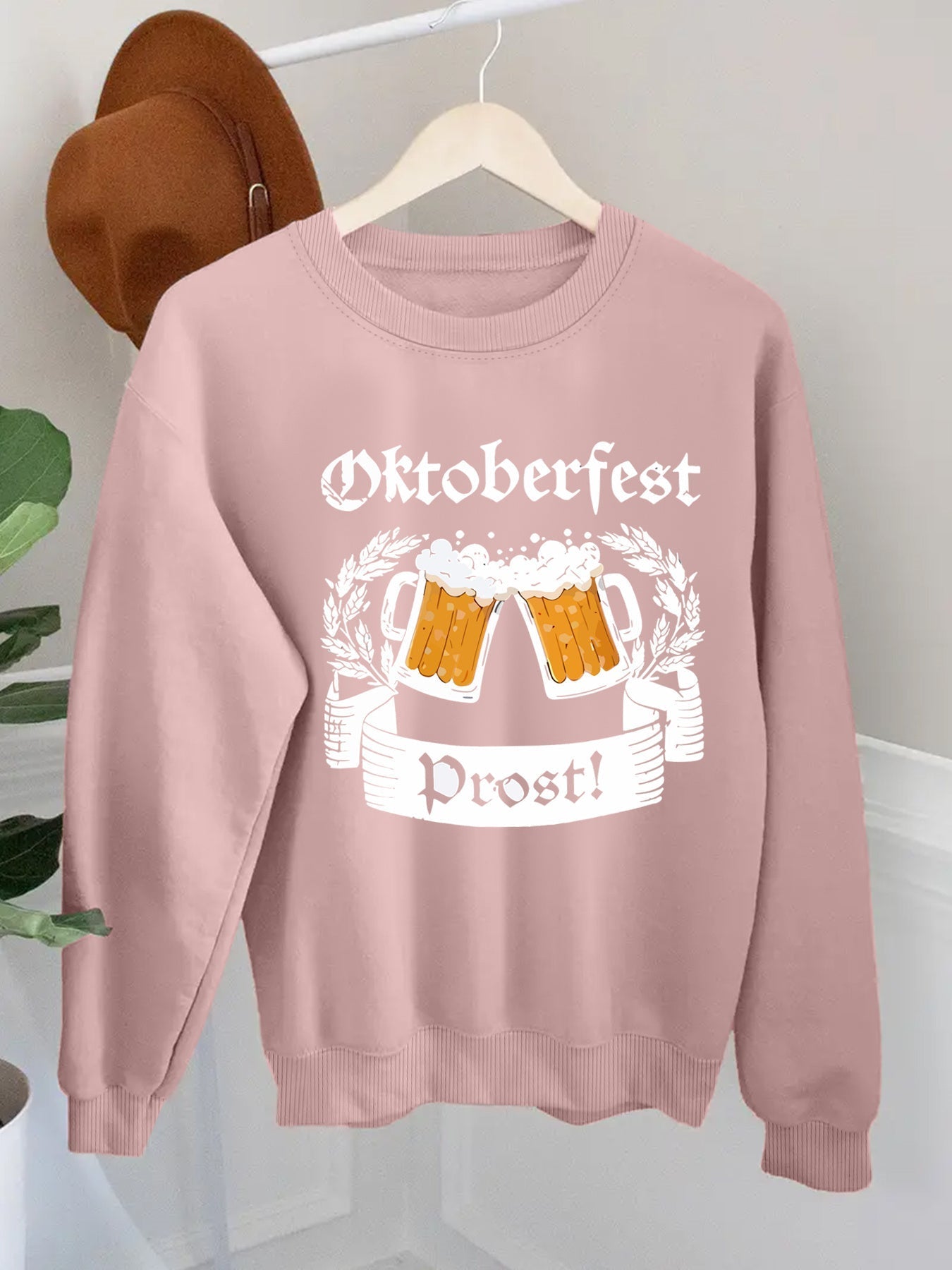 Oktoberfest Sweatshirt mit Prost-Aufdruck - Unisex