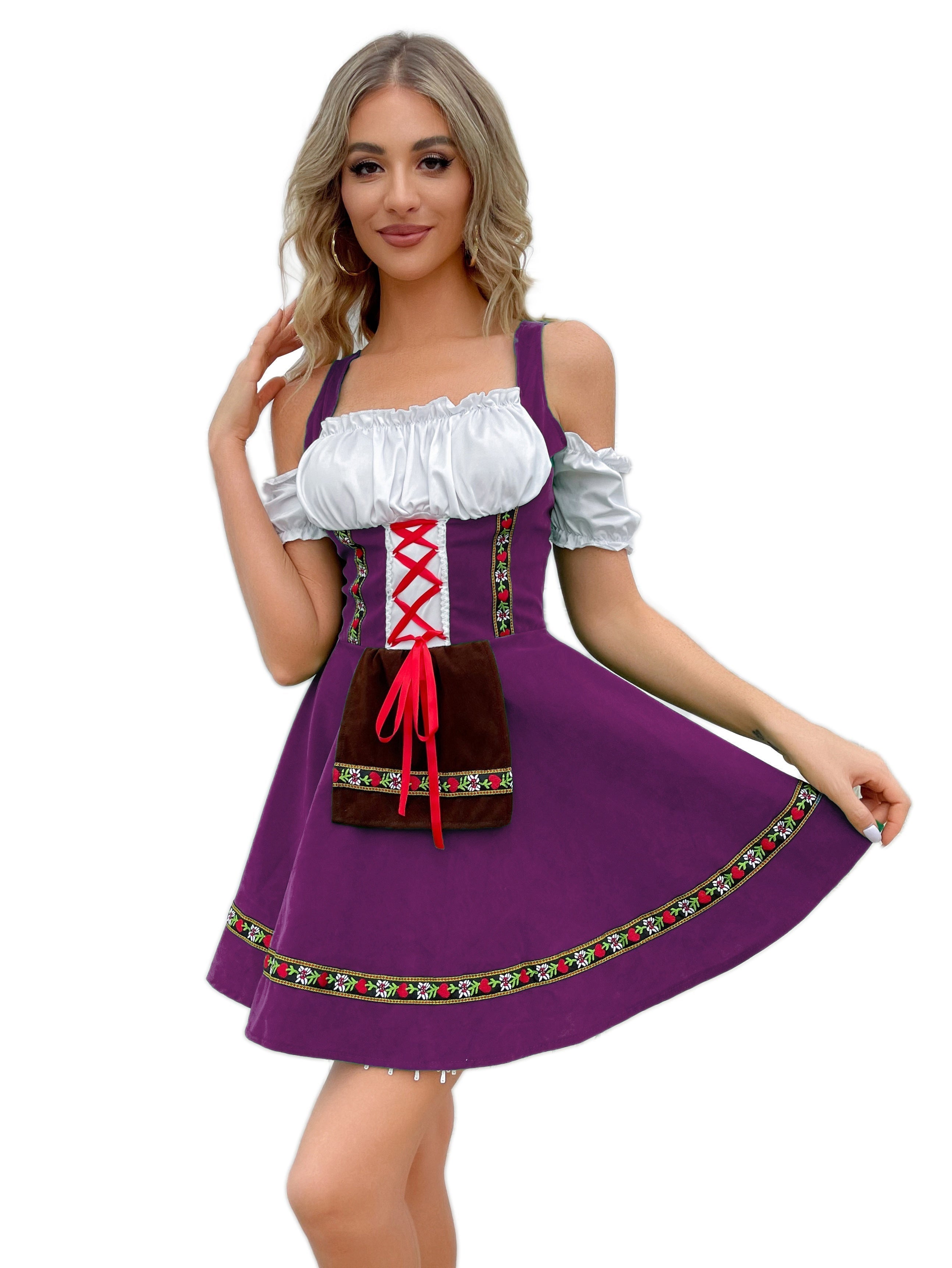 Lila Dirndl Kleid - Emma