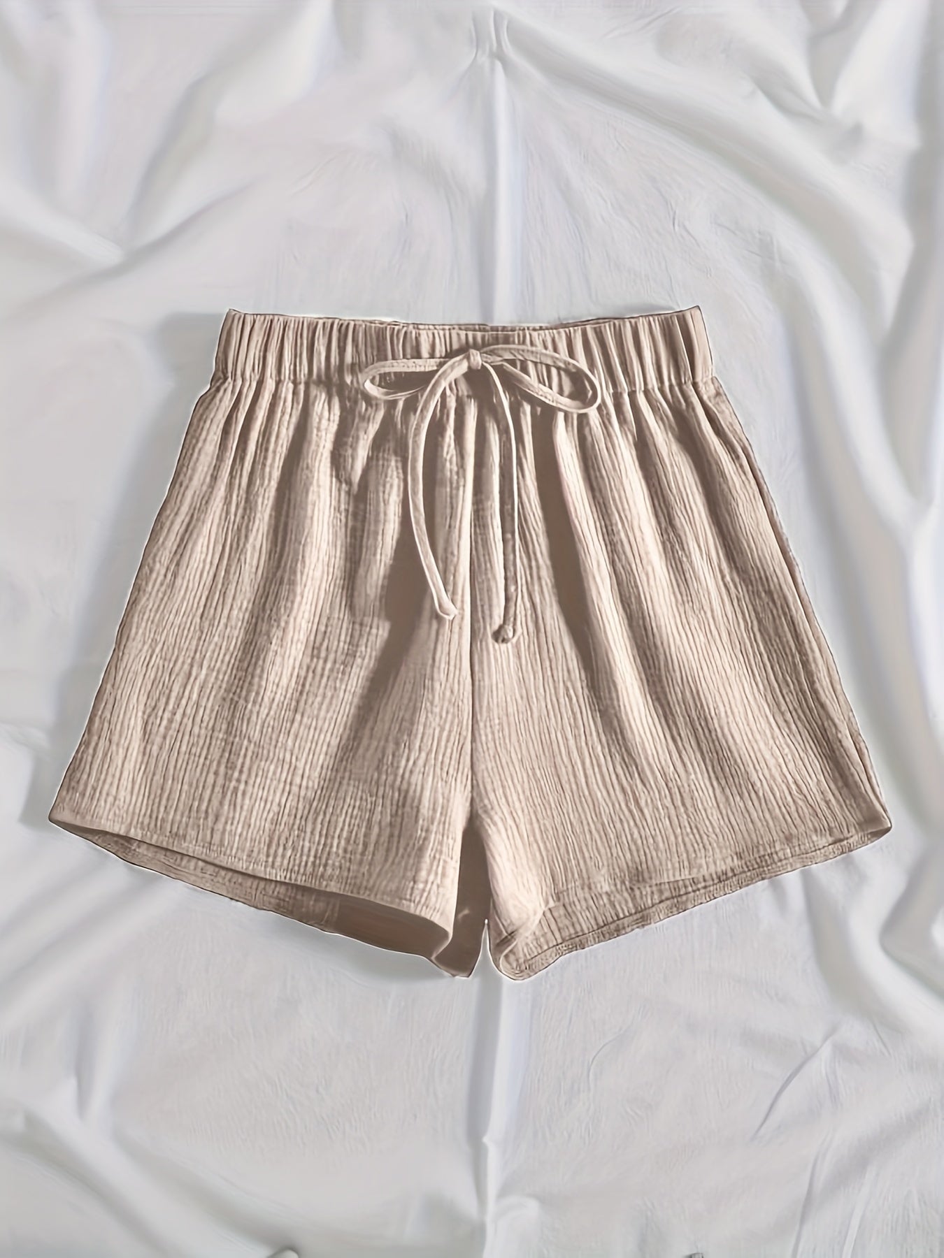 Schwarze Sommer Shorts mit Kordelzug - Lisa