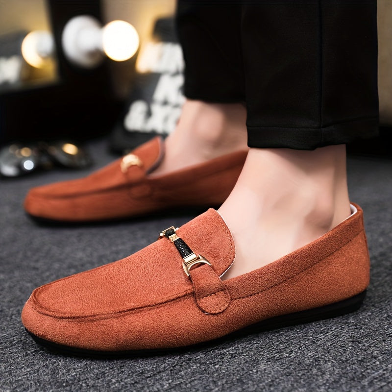 Schwarze Slip-On Canvas Loafer - Max