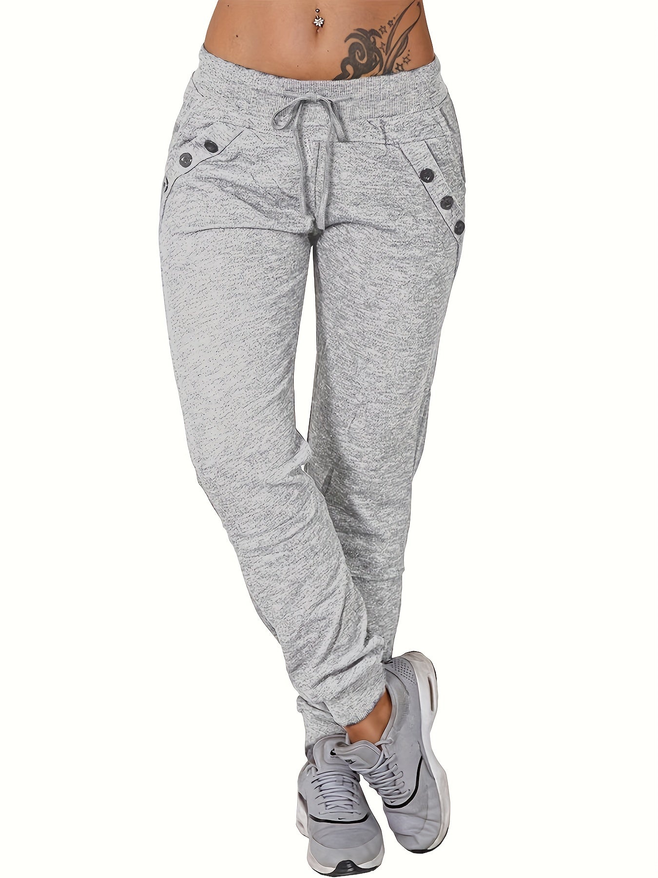 Graue Sweatpants - Anna