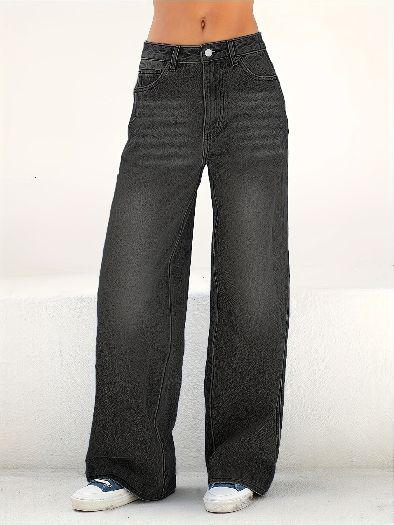 Hellblaue Vintage-Jeans - Amelia