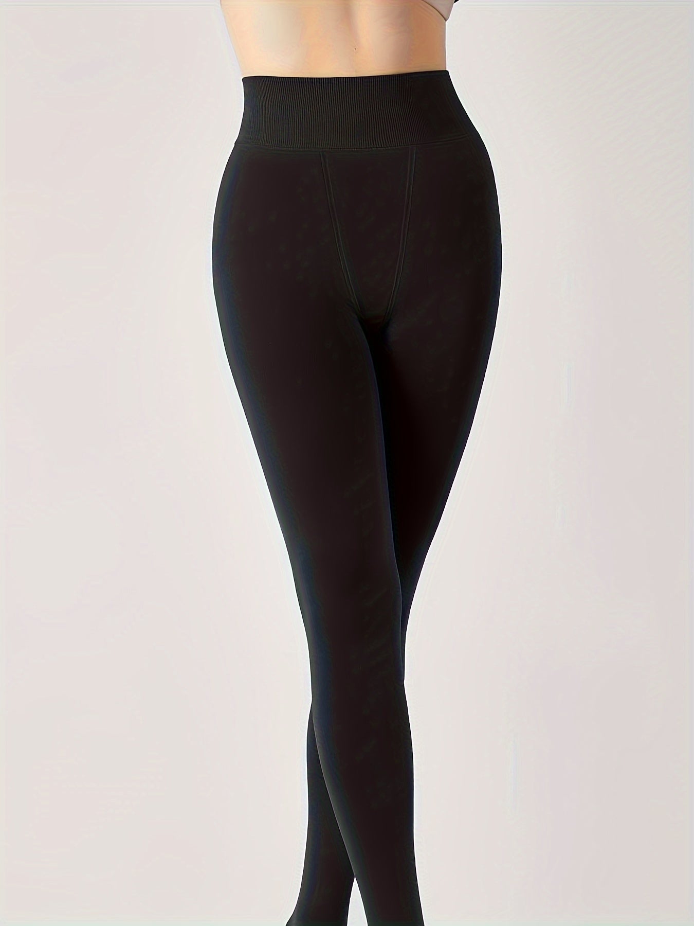 Schwarze Shaping-Leggings – Lena