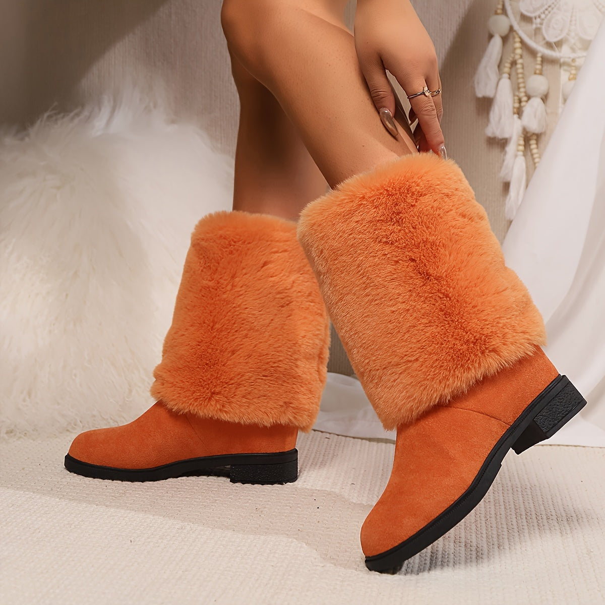 Stiefeletten Orange - Lara