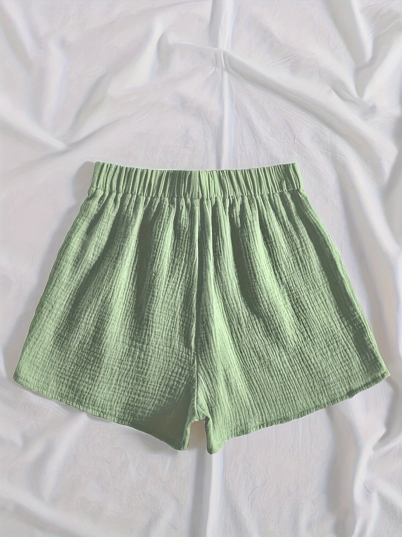 Schwarze Sommer Shorts mit Kordelzug - Lisa