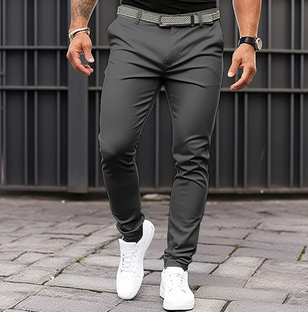 Bequeme Herren Freizeithose mit elastischem Bund – Lukas