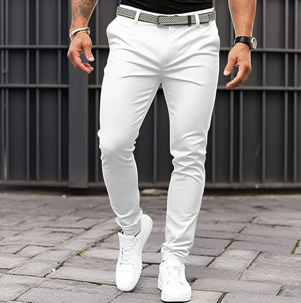 Bequeme Herren Freizeithose mit elastischem Bund – Lukas