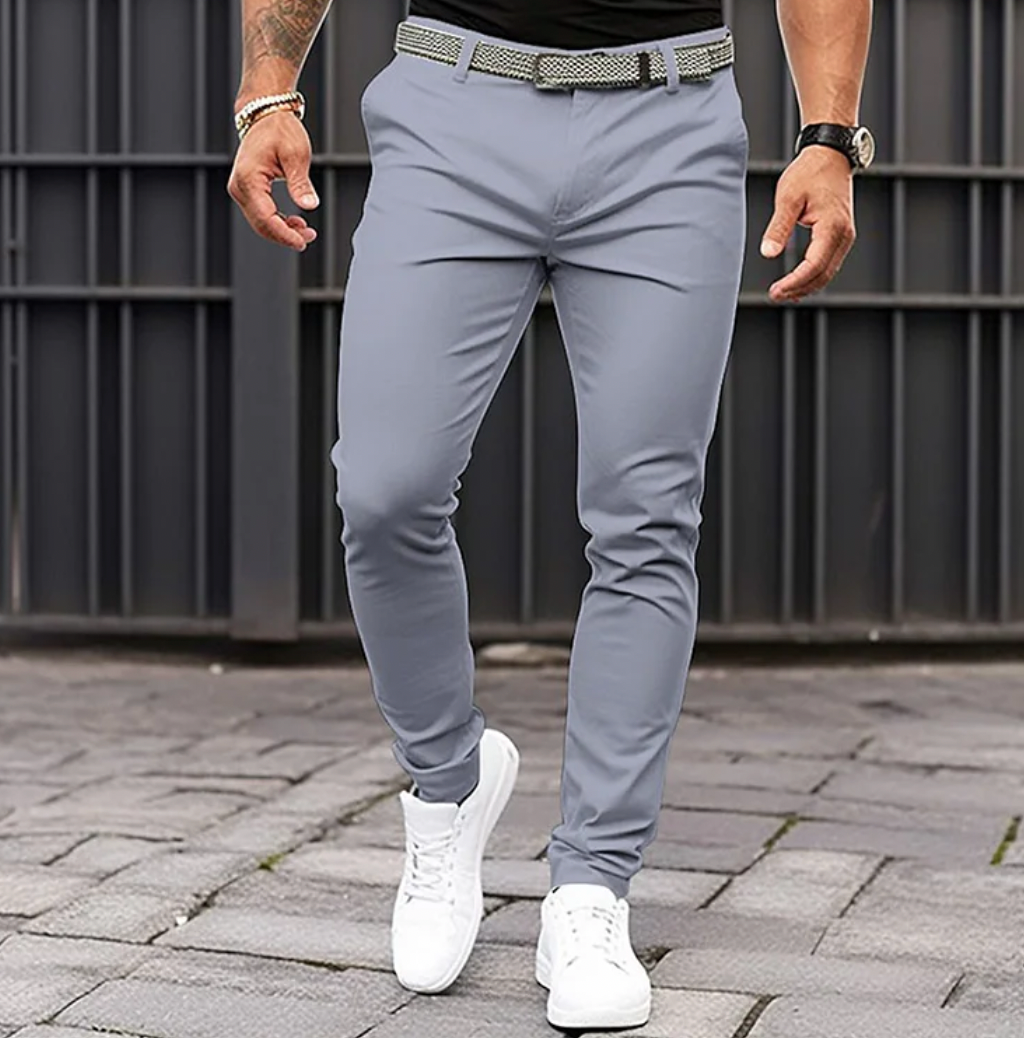 Bequeme Herren Freizeithose mit elastischem Bund – Lukas