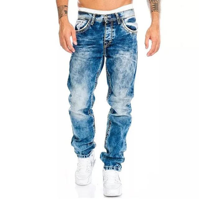 Niklas - Schwarze Vintage-Jeans