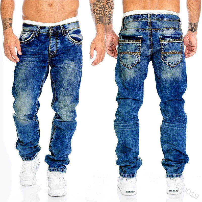 Niklas - Schwarze Vintage-Jeans