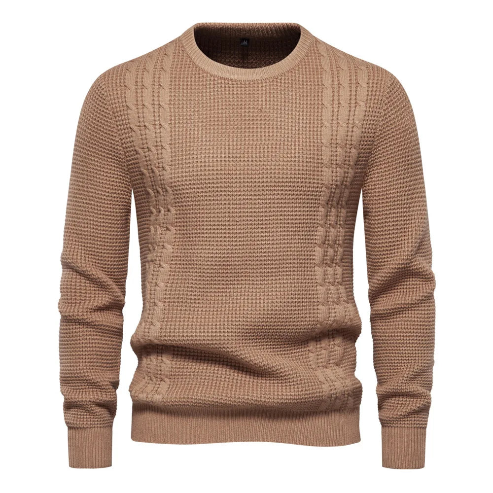 Marineblauer Strickpullover - Noah