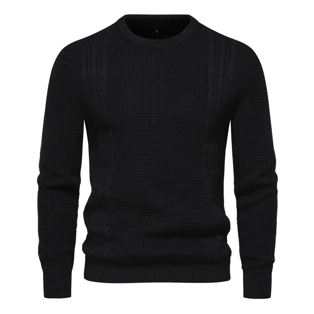 Marineblauer Strickpullover - Noah