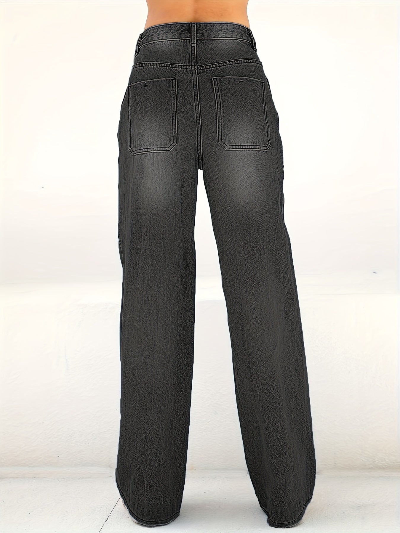 Hellblaue Vintage-Jeans - Amelia