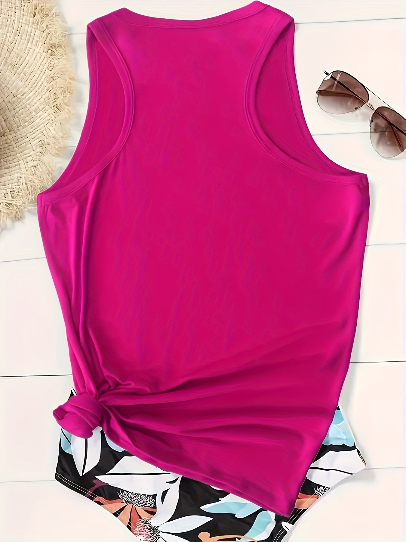 Graues sportliches Tank-Top - Lena