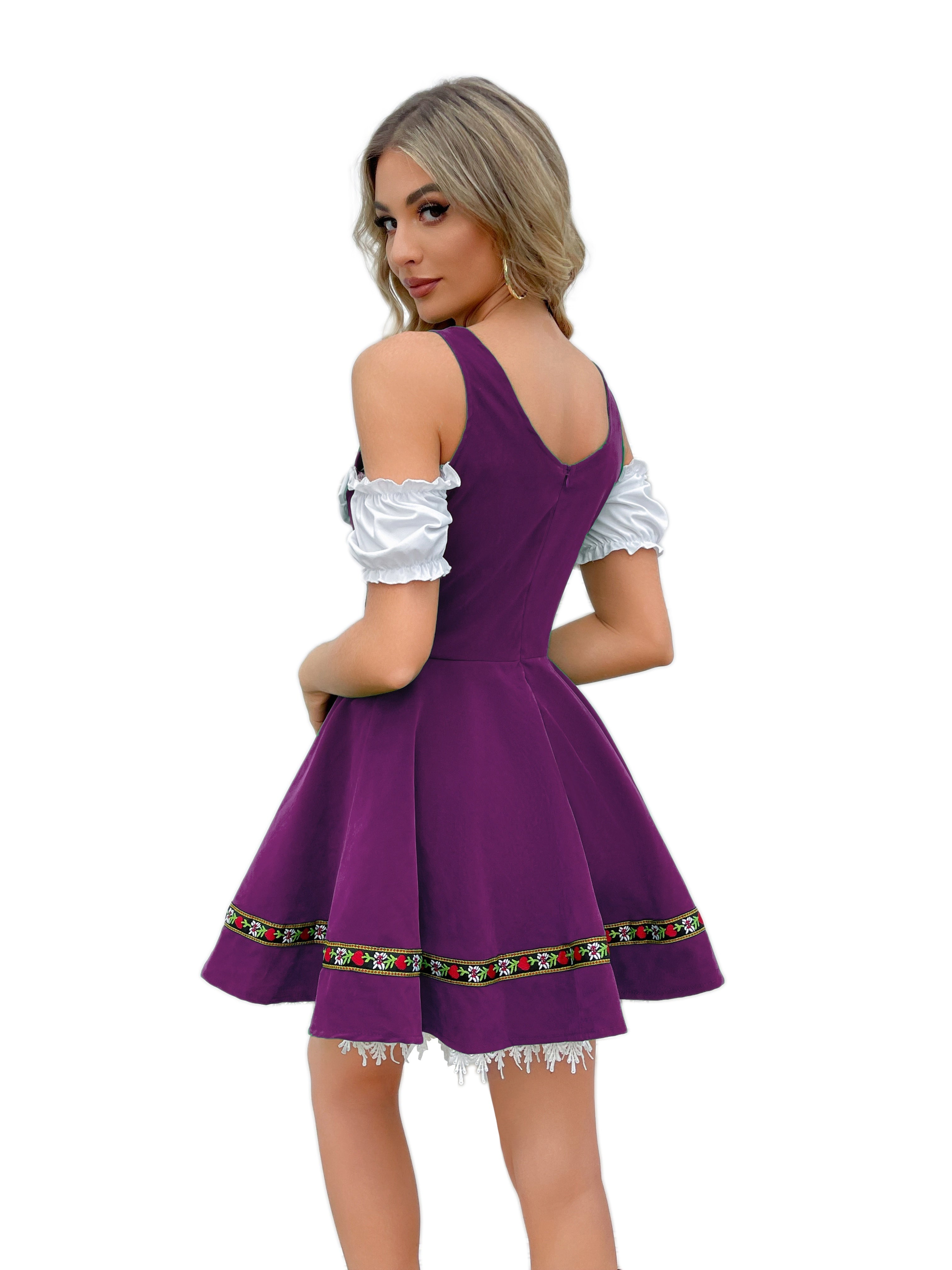 Lila Dirndl Kleid - Emma