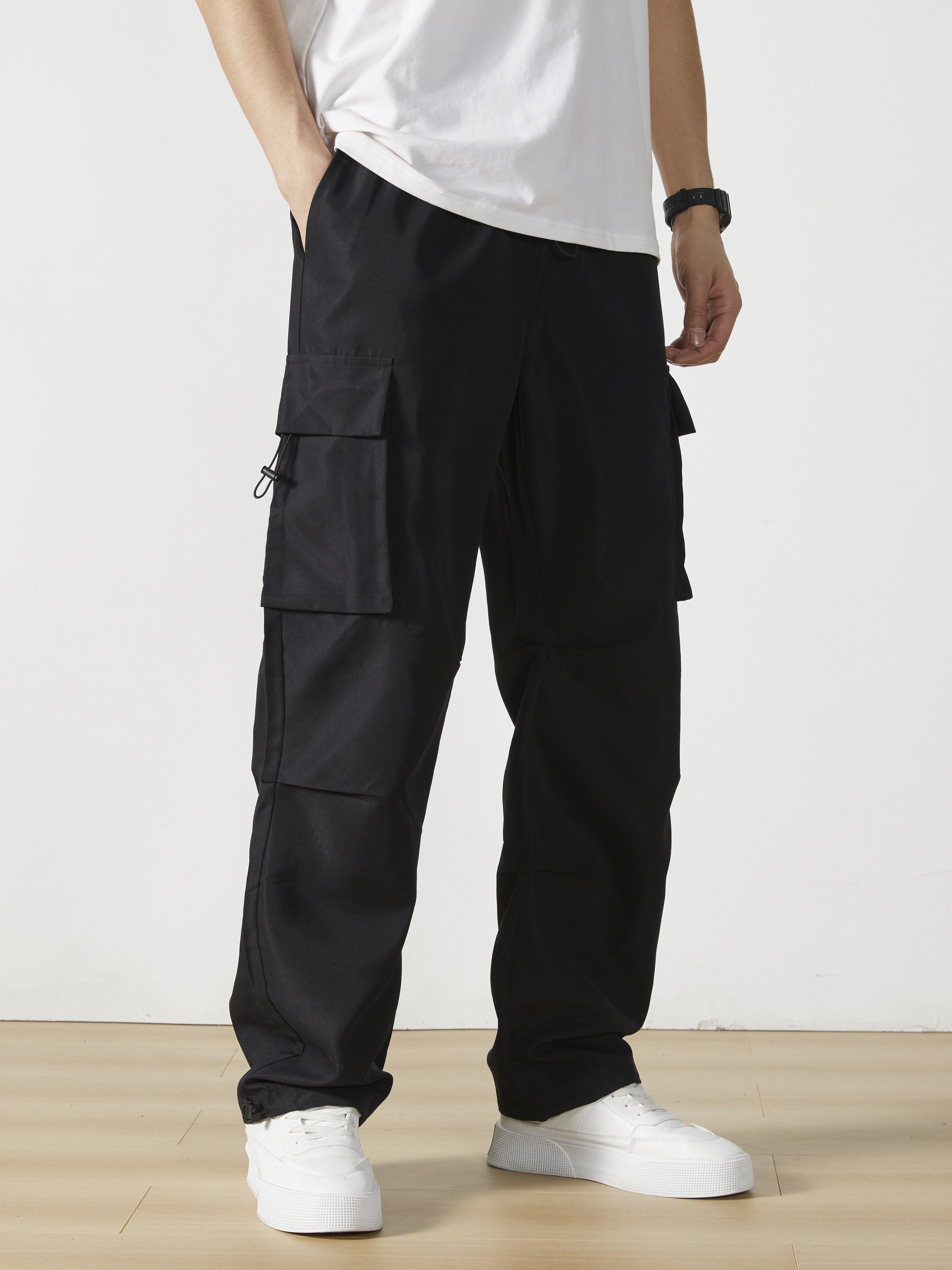 Beige Cargo Pants mit Taschen - Noah