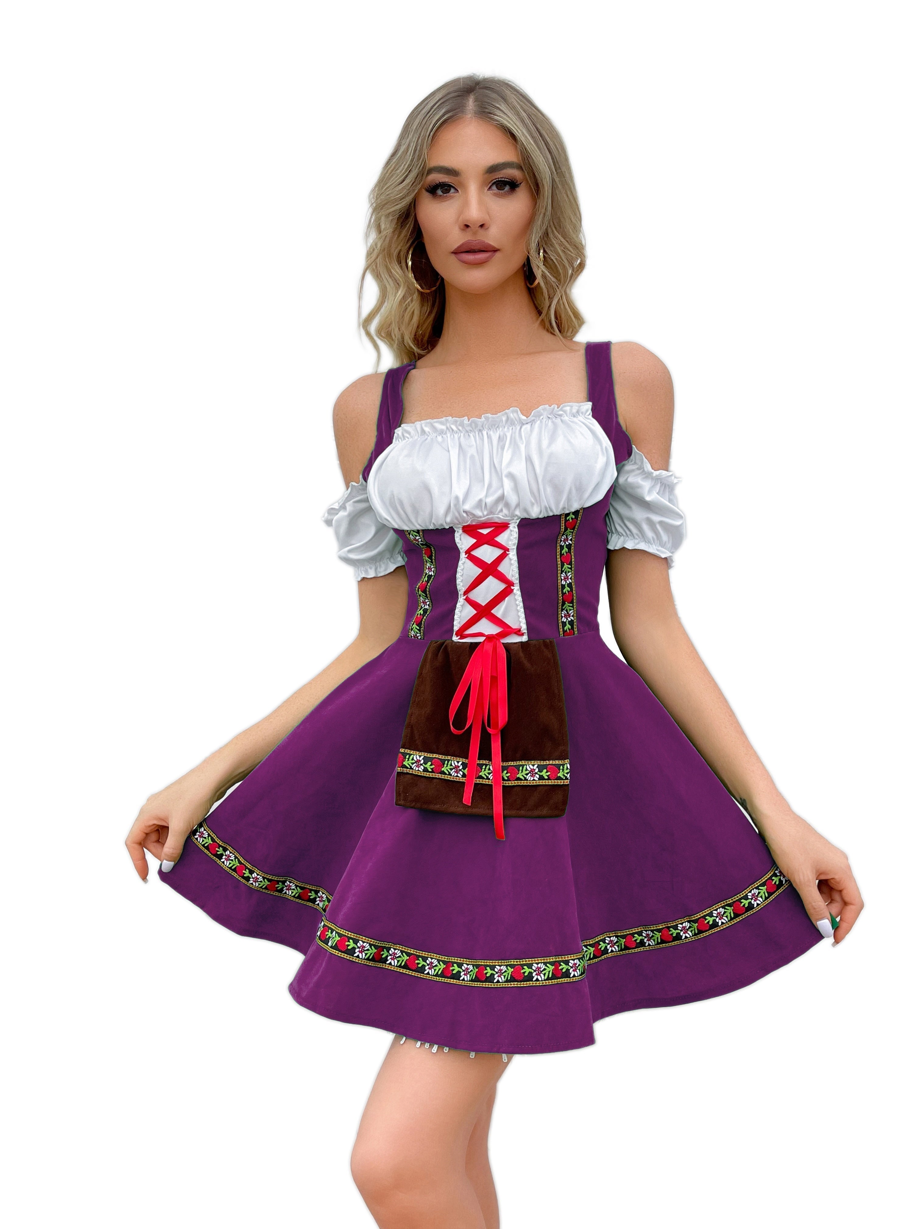 Lila Dirndl Kleid - Emma