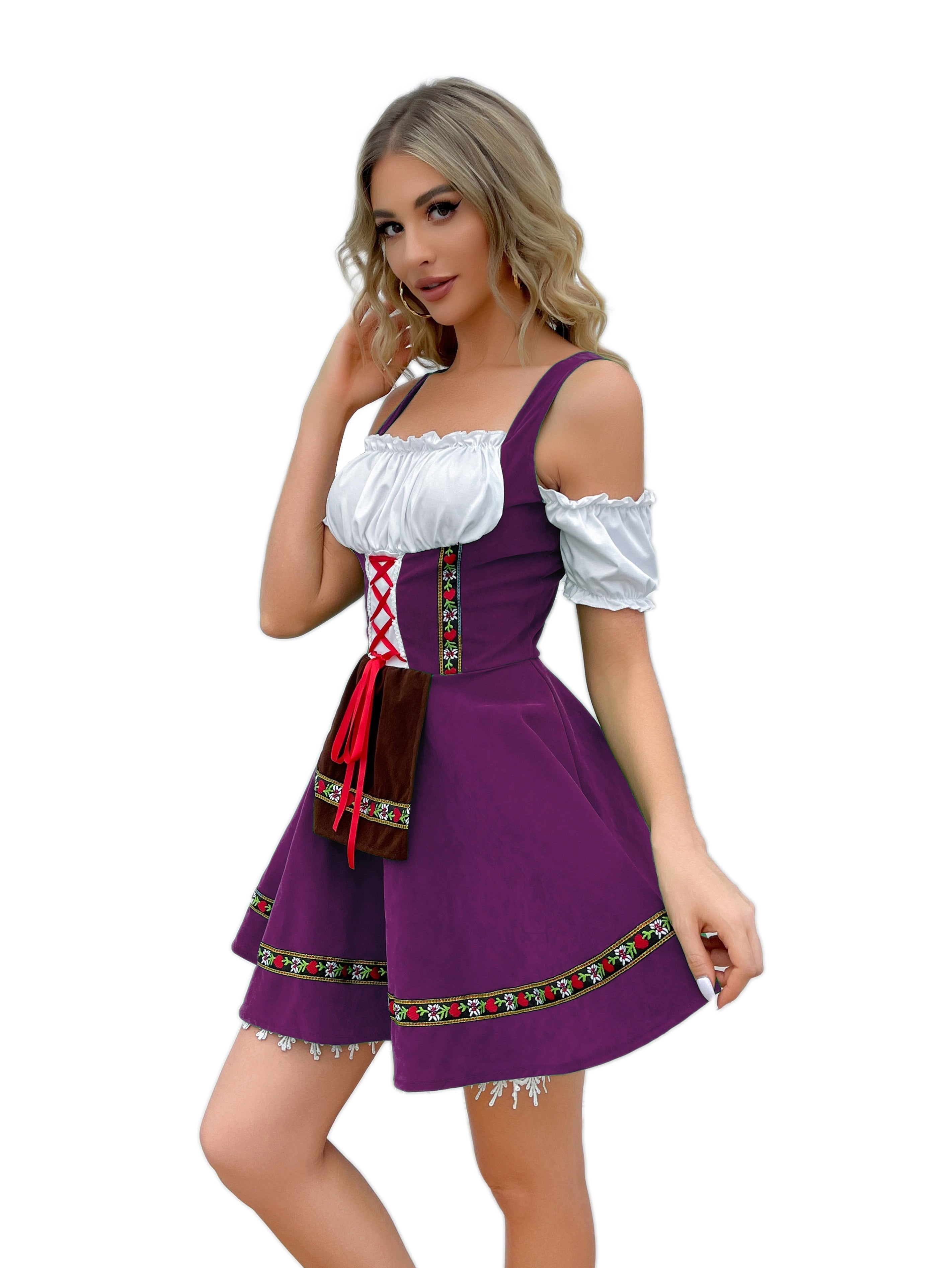 Lila Dirndl Kleid - Emma