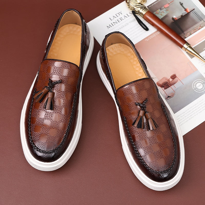 Elegante Loafers mit Quastenverzierung